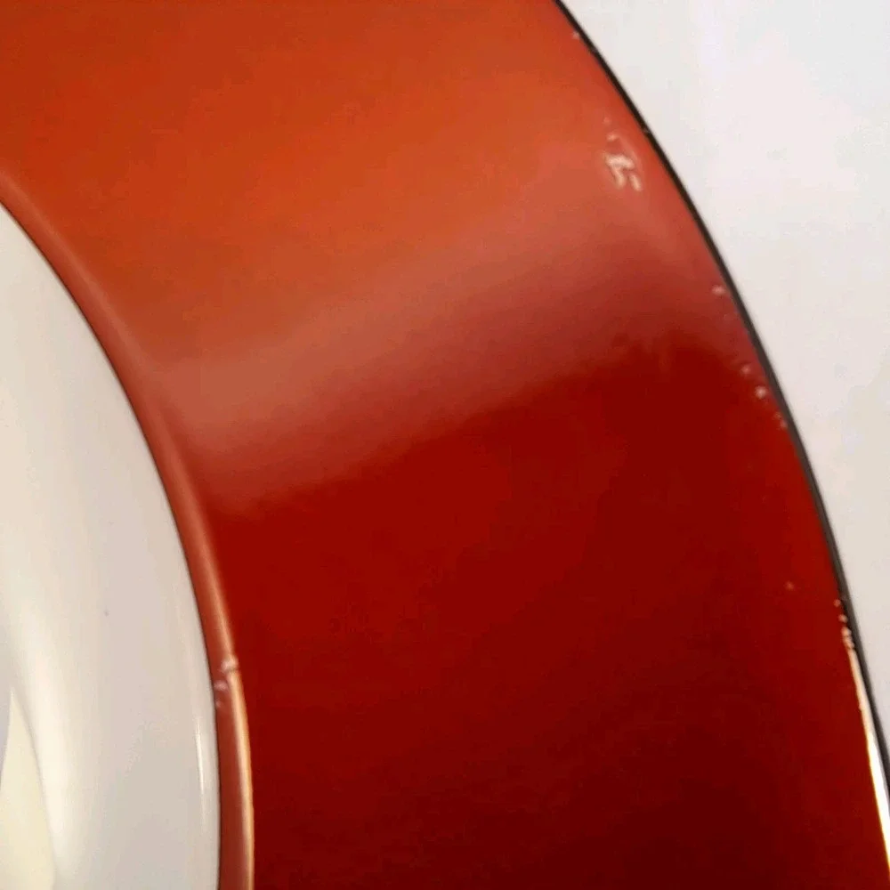Lenox Kate Spade Rutherford Circle 4 LUNCHEON PLATES Red White, 9 1/2
